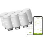 Qiumi ‎‎RM02TVwifi-07 Direct WiFi Válvula Termostática Inteligente Programable – Pack de 7 unidades