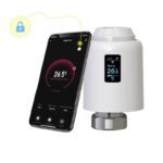 Qiumi ‎JMYTRV602-3pack Zigbee Válvula Termostática Inteligente Programable – Pack de 3 unidades - Imagen 2