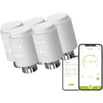 Qiumi ‎RM02TVwifi-05 Direct WiFi Válvula Termostática Inteligente Programable – Pack de 5 unidades