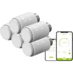 Qiumi ‎‎QMWifi-02TV-05 Direct WiFi Programable Válvula Termostática Inteligente – Pack de 5 unidades