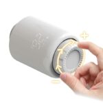 Qiumi ‎‎QM-TRV601-501 Zigbee Válvula Termostática Inteligente Programable – Pack de 5 unidades - Imagen 5