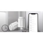 Qiumi ‎‎XHTV06-Zigbee-051 Válvula Termostática Inteligente para Radiador Programable – Pack de 5 unidades + 1 pasarela de enlace - Imagen 3