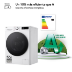 LG Lavadora de Carga Frontal F4WR6013AGW 13 1400 kg rpm - Imagen 2