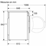 Bosch Secadora WQG245A0ES 9 Bomba de Calor A++ kg - Imagen 2