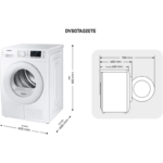 Samsung Secadora DV80TA020TE 8 Bomba de Calor A++ kg - Imagen 3