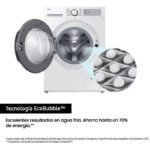 Samsung Lavadora de Carga Frontal WW90CGC04DTHEC 9 1400 kg Wi-Fi EcoBubble rpm - Imagen 3
