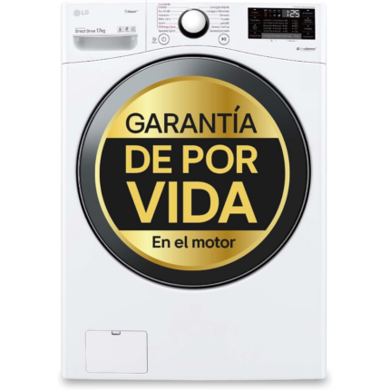 LG Lavadora de Carga Frontal F1P1CY2W 17 1100 kg rpm