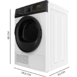 Cecotec Secadora de Condensación Bolero DressCode Dry 8200C 8 B kg - Imagen 3