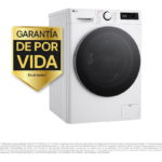 LG Lavadora de Carga Frontal F4WR6010A1W 1400 10 rpm kg - Imagen 4