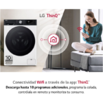 LG Lavadora de Carga Frontal F4WR7509AGH 9 1400 kg rpm - Imagen 4