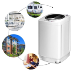 Costway Lavadora Portátil 3,5L con Función de Deshidratación Automática Un Barril Independiente - Imagen 2